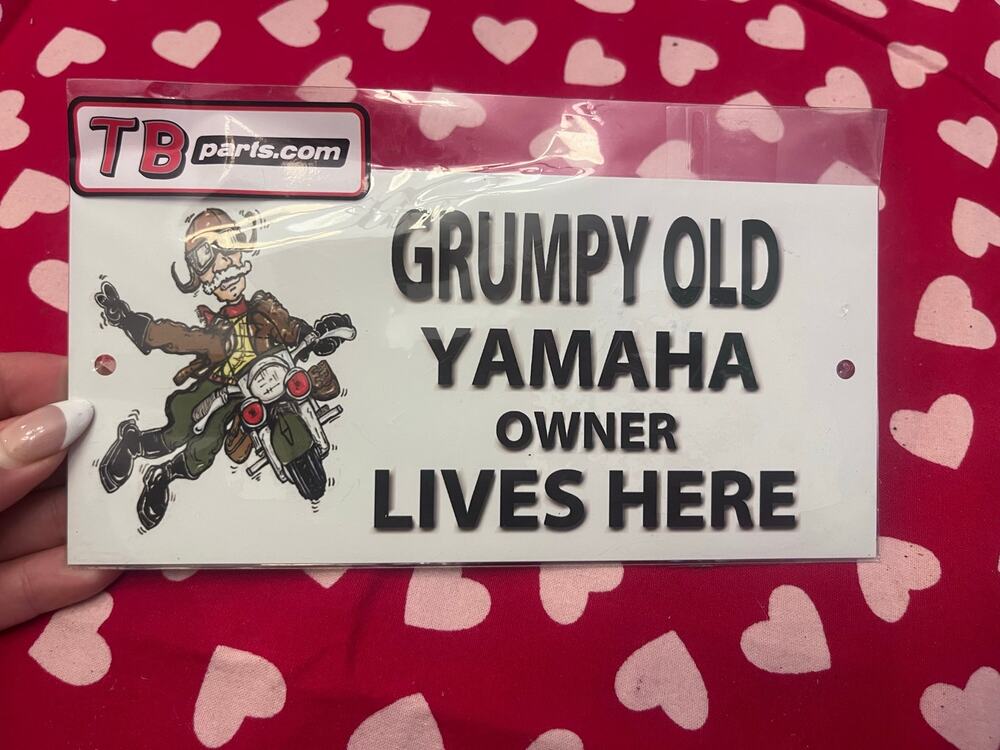BRAND NEW Yamaha Owner Sign